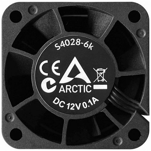 Вентилятор для корпуса Arctic S4028-6K (ACFAN00185A) (черный) 1