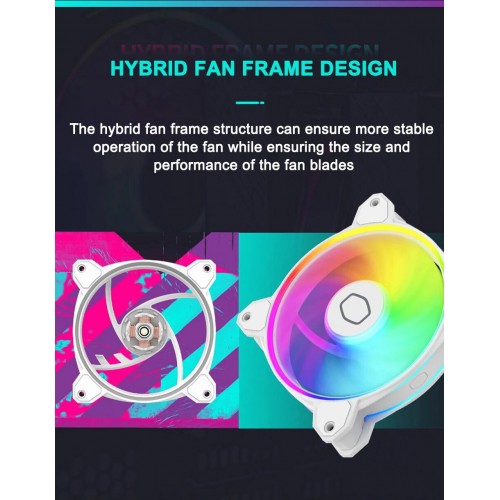 Вентилятор для корпуса Cooler Master MasterFan MF140 Halo2 (MFL-B4DN-16NP2-R2) (черный) 8