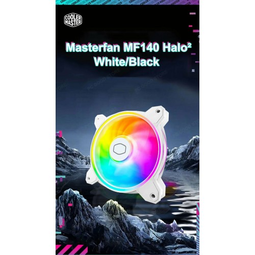 Вентилятор для корпуса Cooler Master MasterFan MF140 Halo2 (MFL-B4DN-16NP2-R2) (черный) 9