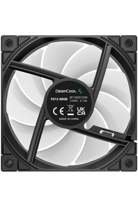 Вентилятор для корпуса DEEPCOOL FD12 (R-FD12-BKAPN1-G) (черный) 1