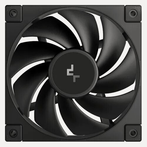 Вентилятор для корпуса DEEPCOOL FD12 (R-FD12-BKNPN1-G) (черный) 