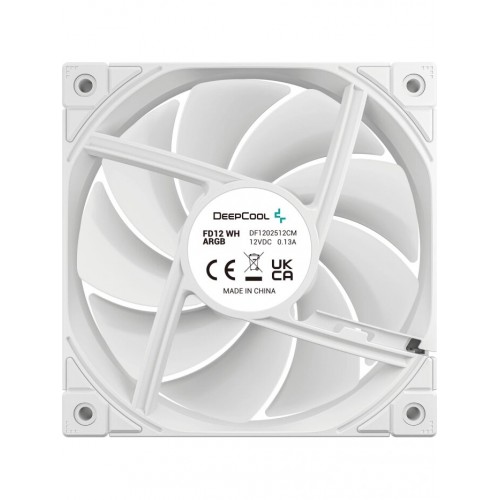 Вентилятор для корпуса DEEPCOOL FD12 (R-FD12-WHAPN1-G) (белый) 4