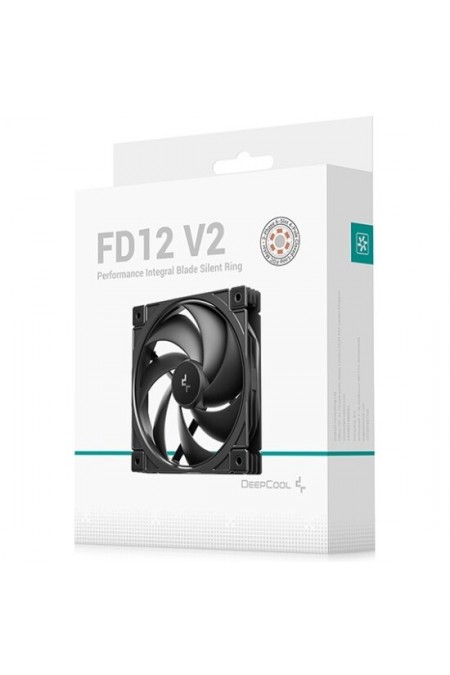 Вентилятор для корпуса Deepcool FD12 V2 (R-FD12V2-BKNPN1-G) (черный) 5