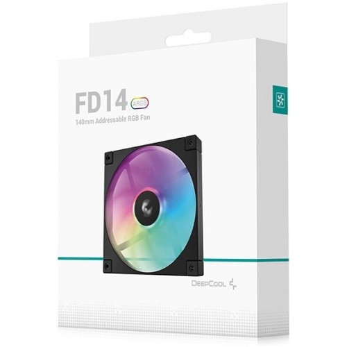 Вентилятор для корпуса DEEPCOOL FD14 ARGB (R-FD14-BKAPN1-G) (черный) 4