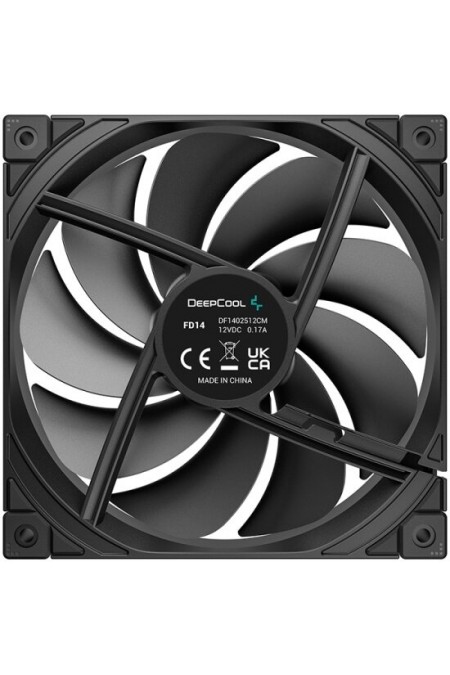 Вентилятор для корпуса DEEPCOOL FD14 (R-FD14-BKNPN1-G) (черный) 2