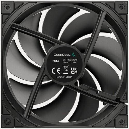 Вентилятор для корпуса DEEPCOOL FD14 (R-FD14-BKNPN1-G) (черный) 2