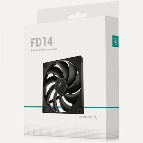 Вентилятор для корпуса DEEPCOOL FD14 (R-FD14-BKNPN1-G) (черный) 4