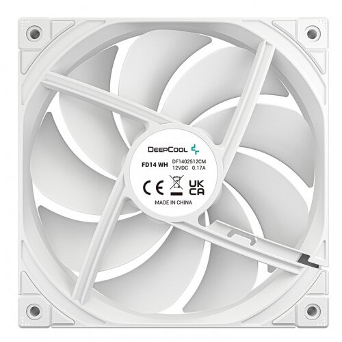 Вентилятор для корпуса DEEPCOOL FD14 (R-FD14-WHNPN1-G) (белый) 2