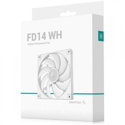 Вентилятор для корпуса DEEPCOOL FD14 (R-FD14-WHNPN1-G) (белый) 4