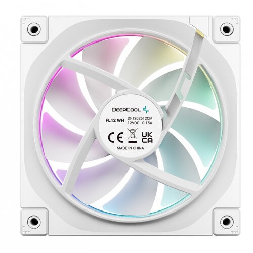 Вентилятор для корпуса DEEPCOOL FL12 WH (R-FL12-WHAPN1-G) (белый) 4
