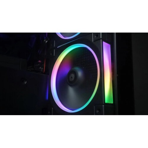 Вентилятор для корпуса Deepcool FL12R Reverse ARGB (R-FL12R-BKAPN1-G) (черный) 7