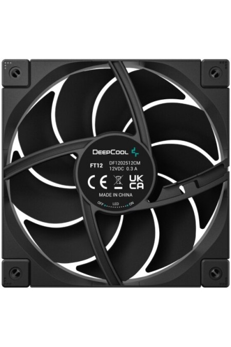 Вентилятор для корпуса DEEPCOOL FT12 (R-FT12-BKWPN1-G) (черный) 3