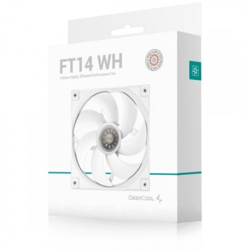 Вентилятор для корпуса DEEPCOOL FT14 (R-FT14-WHWPN1-G) (белый) 8