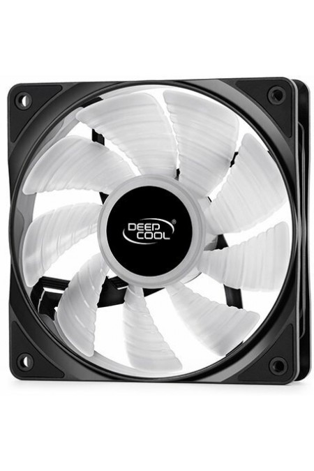 Вентилятор для корпуса DEEPCOOL RF 120 (DP-FRGB-RF120-1C) (черный) 