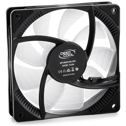 Вентилятор для корпуса DEEPCOOL RF 120 (DP-FRGB-RF120-1C) (черный) 1