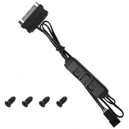 Вентилятор для корпуса DEEPCOOL RF 120 (DP-FRGB-RF120-1C) (черный) 4