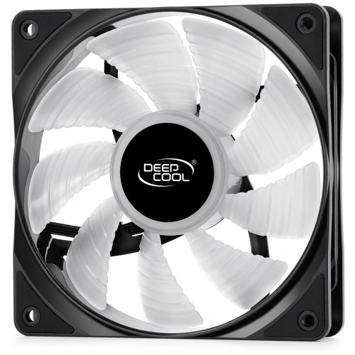 Вентилятор для корпуса DEEPCOOL RF 120 (DP-FRGB-RF120-1C) (черный) 6