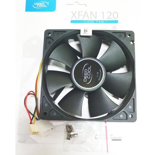 Вентилятор для корпуса DEEPCOOL XFAN 120 (DP-FDC-XF120) (черный) 3