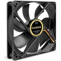 Вентилятор для корпуса ExeGate 12В DC EX12025B3PM (EX295244RUS) (черный)