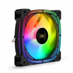 Вентилятор для корпуса ExeGate 12В DC EX12025H6PSU-PWM.ARGB (EX295974RUS) (черный)