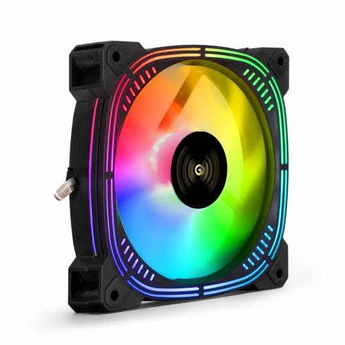 Вентилятор для корпуса ExeGate 12В DC EX12025H6PSU-PWM.ARGB (EX295974RUS) (черный) 