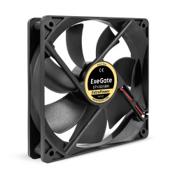Вентилятор для корпуса ExeGate 12В DC ExtraPower EP12025BM (EX295246RUS) (черный)