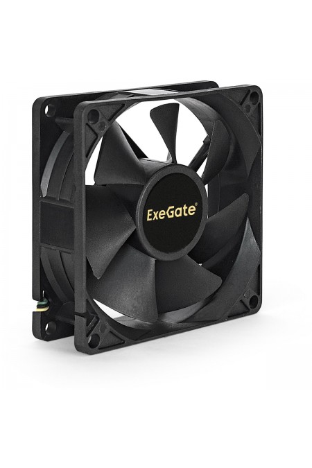 Вентилятор для корпуса ExeGate EX08025H4P-PWM (EX283379RUS) (черный) 