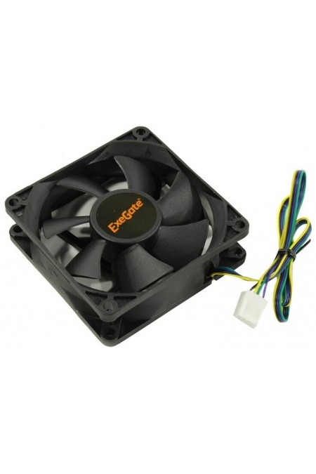 Вентилятор для корпуса ExeGate EX08025H4P-PWM (EX283379RUS) (черный) 2