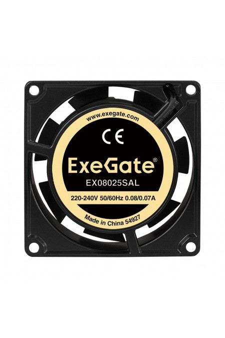 Вентилятор для корпуса ExeGate EX08025SAL (EX288996RUS) (черный) 1