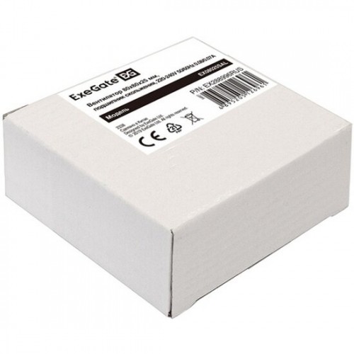 Вентилятор для корпуса ExeGate EX08025SAL (EX288996RUS) (черный) 1