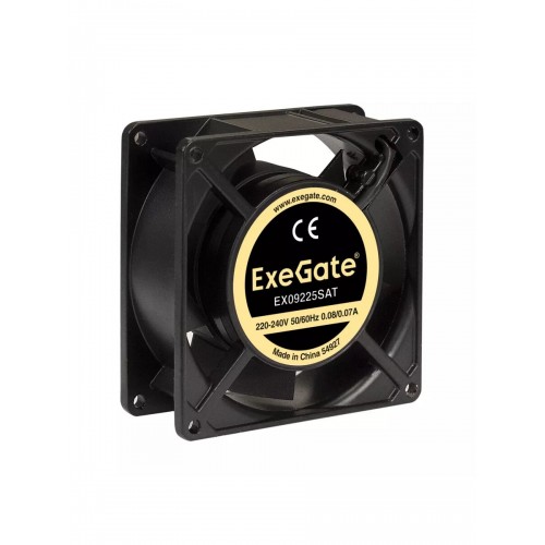 Вентилятор для корпуса ExeGate EX09225SAT (EX289006RUS) (черный) 
