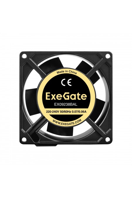 Вентилятор для корпуса ExeGate EX09238BAL (EX289008RUS) (черный) 1