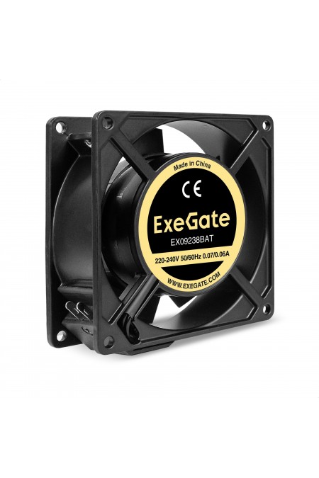 Вентилятор для корпуса ExeGate EX09238BAT (EX289010RUS) (черный) 
