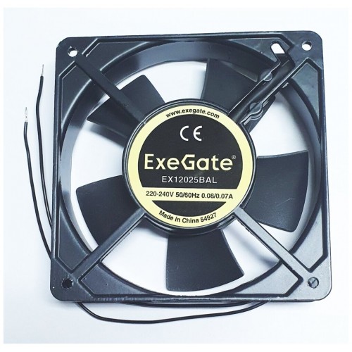 Вентилятор для корпуса ExeGate EX12025BAL (EX289013RUS) (черный) 4