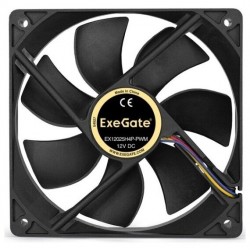 Вентилятор для корпуса ExeGate EX12025H4P-PWM (EX283392RUS) (черный)