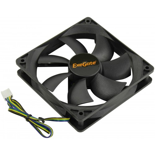 Вентилятор для корпуса ExeGate EX12025H4P-PWM (EX283392RUS) (черный) 3