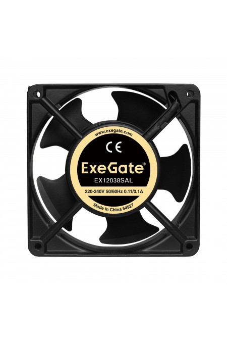 Вентилятор для корпуса ExeGate EX12038SAL (EX289020RUS) (черный) 1