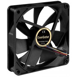 Вентилятор для корпуса ExeGate EX14025B4P-PWM (EX288929RUS) (черный)