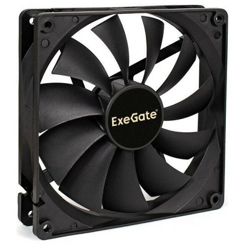 Вентилятор для корпуса ExeGate ExtraSilent ES14025B3P (EX288928RUS) (черный) 3