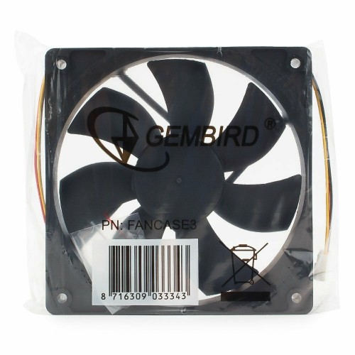 Вентилятор для корпуса GEMBIRD FANCASE3 (черный) 4