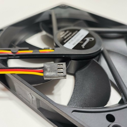 Вентилятор для корпуса Gembird S12025H-3P4M (черный) 9