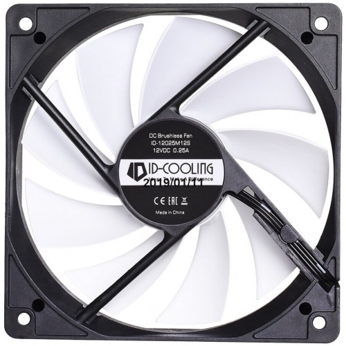Вентилятор для корпуса ID-Cooling FL-12025K (черный) 1