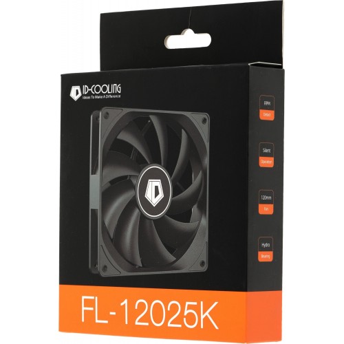 Вентилятор для корпуса ID-Cooling FL-12025K (черный) 3