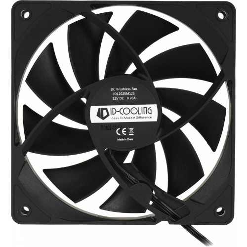 Вентилятор для корпуса ID-Cooling FL-12025K (черный) 9