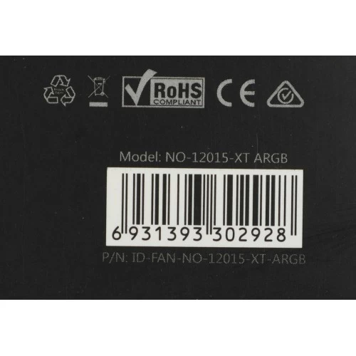 Вентилятор для корпуса ID-COOLING NO-12015-XT ARGB (черный) 6