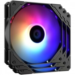 Вентилятор для корпуса ID-COOLING TF-12025-PRO-ARGB TRIO (черный)