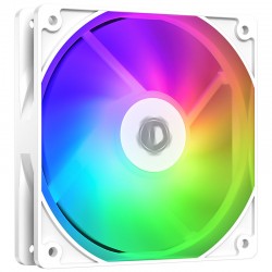 Вентилятор для корпуса ID-Cooling XF-120-ARGB-W (белый)