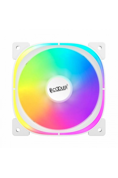 Вентилятор для корпуса PCCooler EF120 ARGB (EF120 ARGB WH) (белый) 