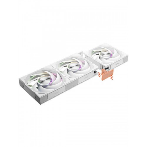 Вентилятор для корпуса PCCooler F7 X120 ARGB WH 3IN1 (белый) 6