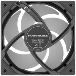 Вентилятор для корпуса Powercase M53-12 ARGB (черный)